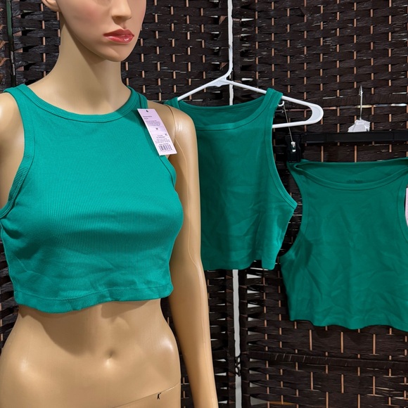 Bundle of 3 Women's Tiny Tank Top Wild Fable M Teal Green #M927 - Picture 2 of 9